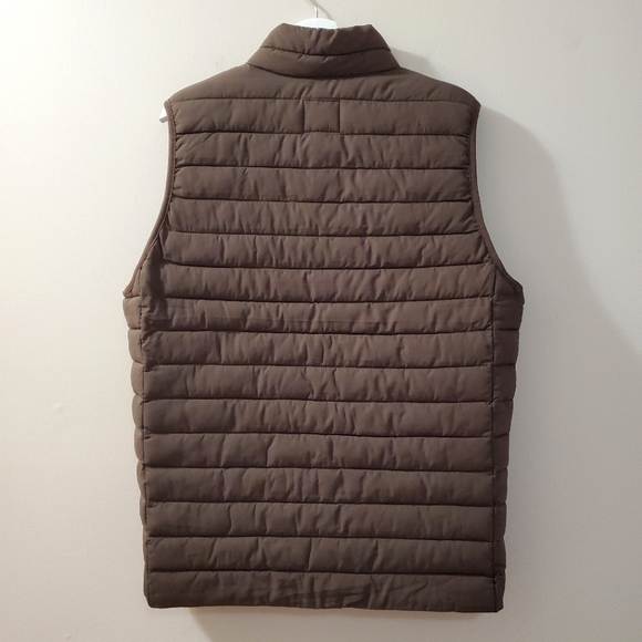 Jack & Jones - Bodywarmer Puffer Vest in Seal Brown - Size M  (NWT) - Picture 5 of 6
